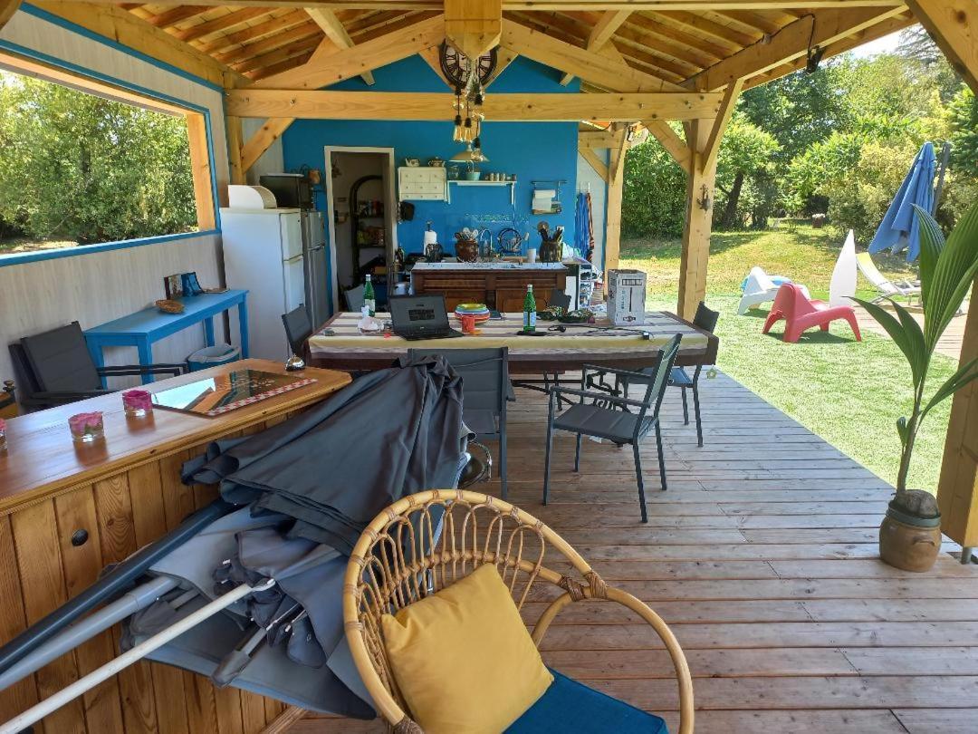 Les Chalets Salineens Salies-du-Salat Exterior foto